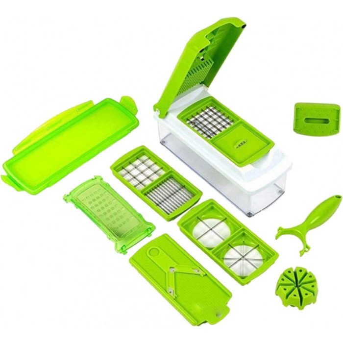 Терка Nicer Dicer PLUS овочерізка універсальна терка ручна овочерізка мультислайсер кухонна овочерізка