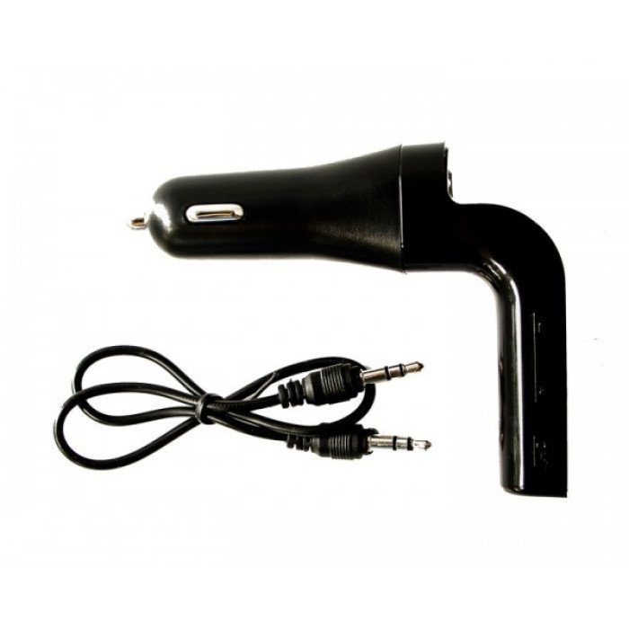 Модулятор FM MOD G7 Bluetooth, блютуз фм передавач для автомагнітоли, блютуз трансмітер. Колір: чорний