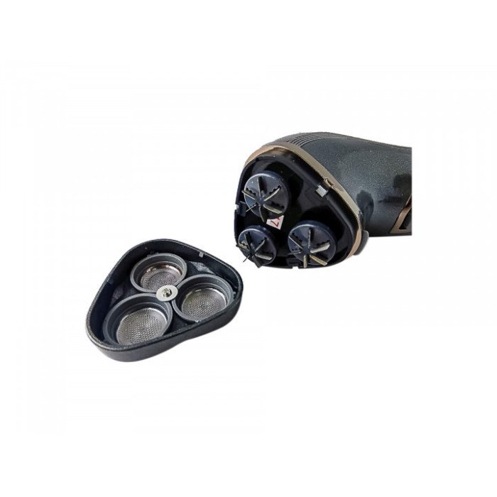 Електробритва з триммером GEMEI GM-7500, електробритва з насадками для бороди, триммер для бороди