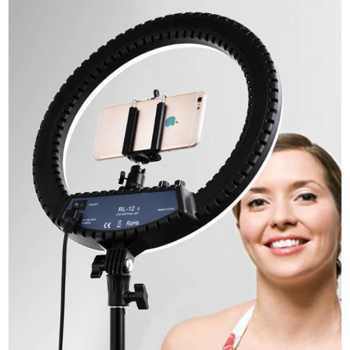 Кільцева лампа 16 см (USB, 5Вт, 3200-5500К)