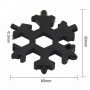 Універсальний інструмент багатофункціональний мультитул SNOWFLAKE WRENCH TOOL