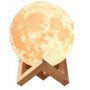 Нічник світиться місяць Moon Lamp 13 см, Нічник для дитини на ніч, Нічник для гарного сну дитини