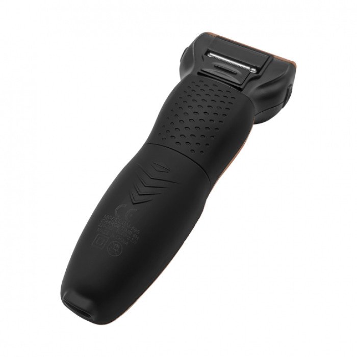 Електробритва сіткова і тріммер для бороди GEMEI / Geemy GM-595 з акумулятором. Колір: золотий