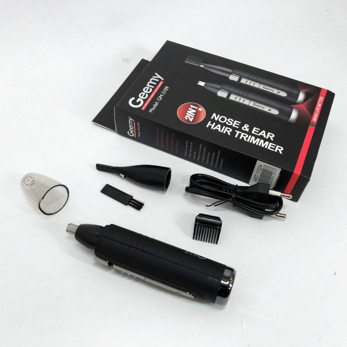 Тример GEMEI GM-3109 2в1, тример бездротовий, машинка чоловіча для гоління, бездротова електробритва