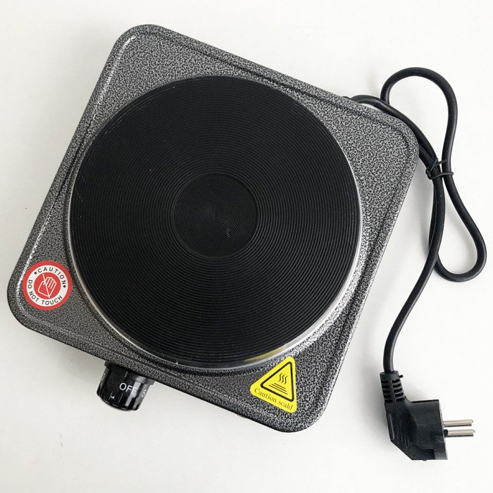 Електроплита DOMOTEC MS-5811 1500 Вт, переносна настільна електроплита, електроплита на 1 конфорку