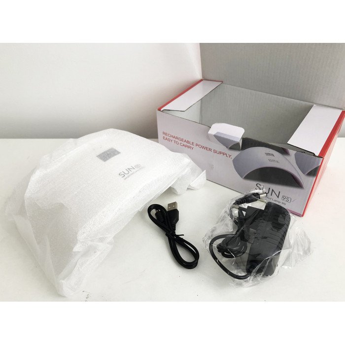 Сушарка для нігтів UV LAMP Sun 9S, Лід сушарка для нігтів, Лампа для манікюру та педикюру з таймером