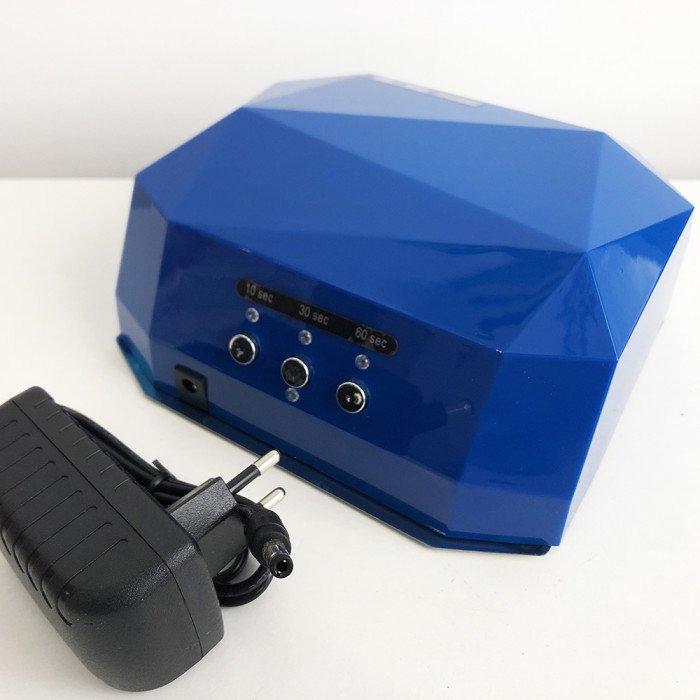 Сушарка для нігтів UV LAMP CCF+LED, Лампа для нарощування нігтів, для манікюру сенсорна. Колір: синій
