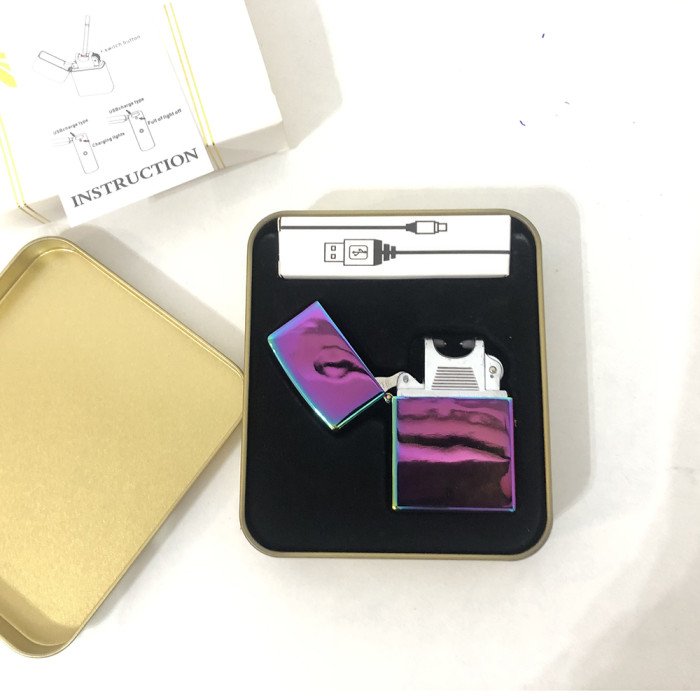 Запальничка імпульсна NB USB-215. Колір фіолетовий