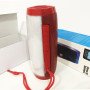Портативна bluetooth колонка вологостійка TG157 Pulse з різнокольоровою підсвіткою. Колір червоний