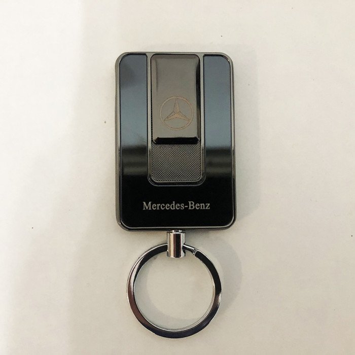 Запальничка спіральна USB-811. Mercedes. Колір чорний