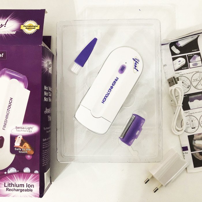 Епілятор Yes Finishing Touch, депілятор для ніг та бікіні, депілятор для волосся, жіноча бритва для бікіні