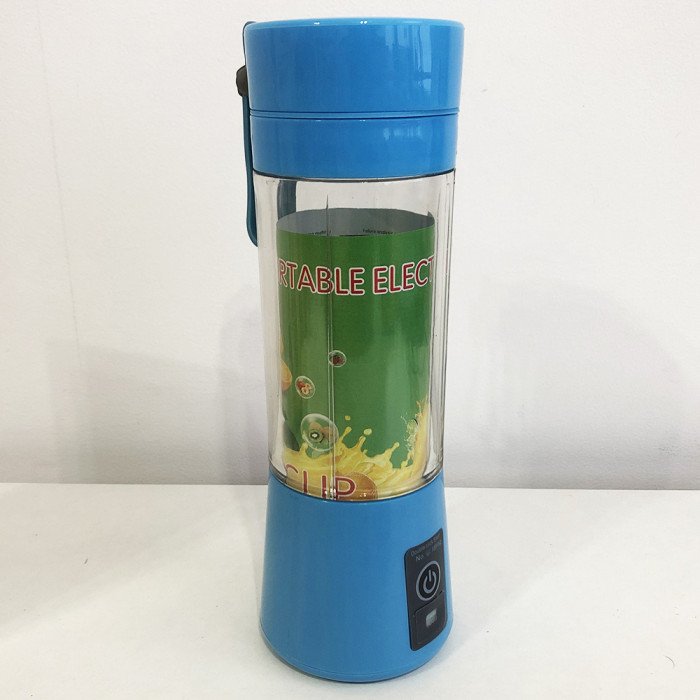 Блендер Smart Juice Cup Fruits USB. Колір синій
