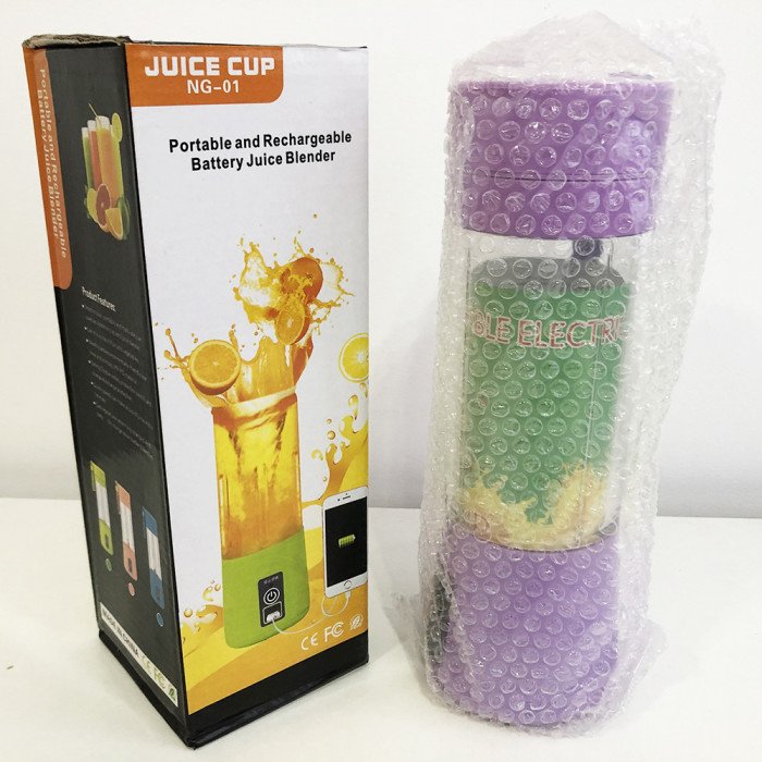 Блендер Smart Juice Cup Fruits USB. Колір фіолетовий