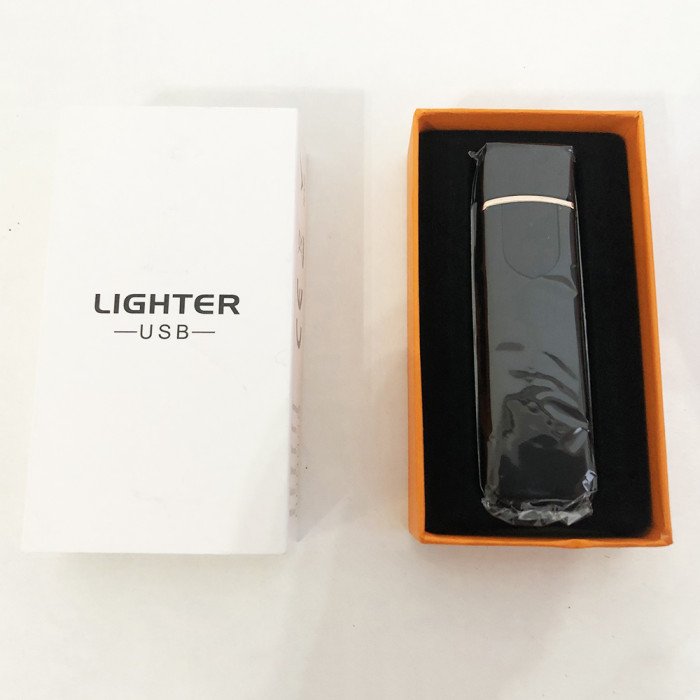 Запальничка спіральна USB ZGP-4. Колір чорний