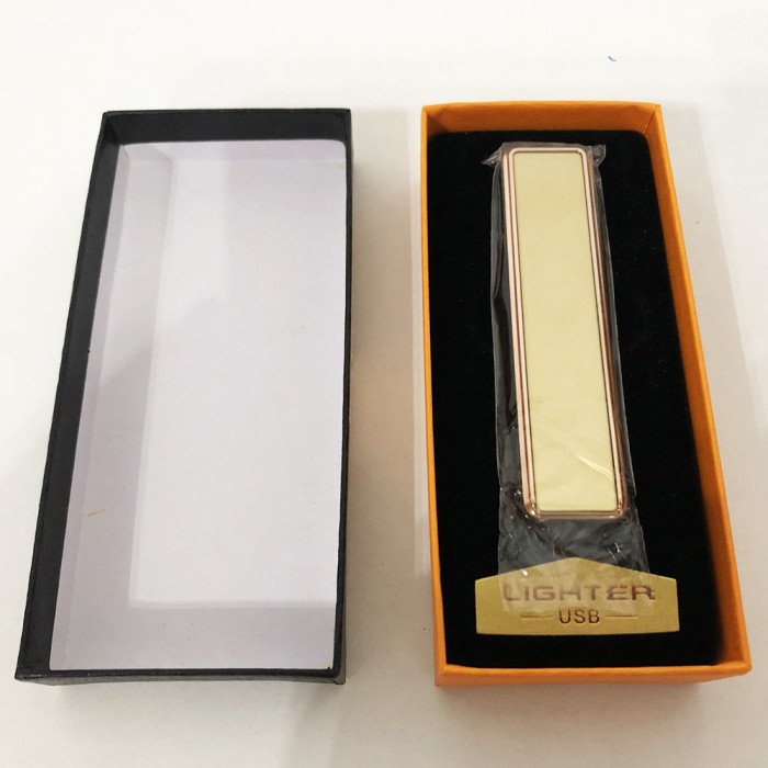 Запальничка спіральна USB ZGP-1. Колір: золотий