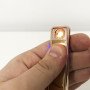 Запальничка спіральна USB ZGP-1. Колір: золотий