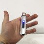 Запальничка електрична, спіральна сенсорна електрична запальничка usb. Колір: срібний