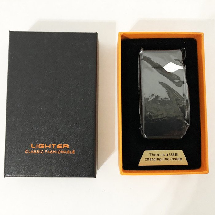 Електрозапальничка дугова від ЮСБ (ZGP 23 Матова) запальничка акумуляторна електродугова