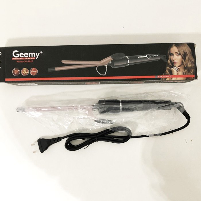 Щипці плойка для волосся афрокудрі GEMEI GM-2825, Плойка для створення об'ємних зачісок, Щипці гофре