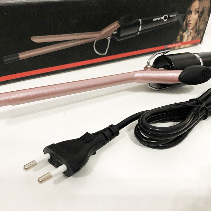 Щипці плойка для волосся афрокудрі GEMEI GM-2825, Плойка для створення об'ємних зачісок, Щипці гофре