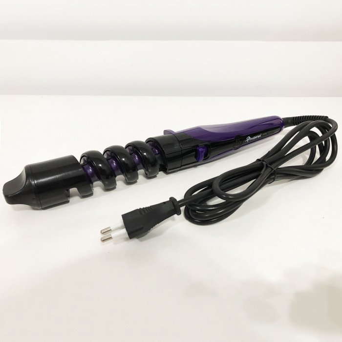 Плойка для завивки волосся GEMEI GM-2981. Колір фіолетовий