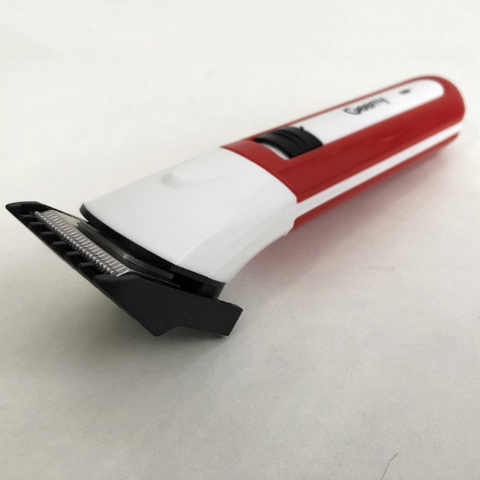 Машинка для стрижки GEMEI GM-702. Колір червоний