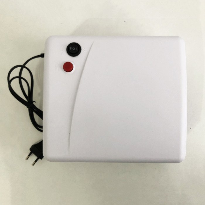 Лампа для манікюру з таймером ZH-818, УФ лампа для сушіння гель лаку, Лампа для манікюру лаком. Колір: білий