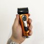 Електробритва бритва GEMEI GM-7110. Колір помаранчевий