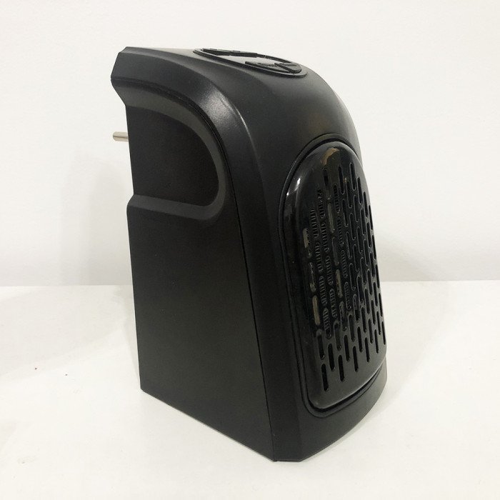 Портативний обігрівач Rovus Handy Heater Black 400 Вт, обігрівач дуйчик, побутовий тепловентилятор