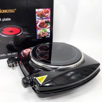 Електроплита настільна DOMOTEC MS-5851 900 Вт, Кухонна плита електро для кухні на 1 конфорку