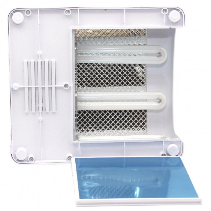 Лампа для манікюру з таймером ZH-818, УФ лампа для сушіння гель лаку, Лампа для манікюру лаком. Колір: білий