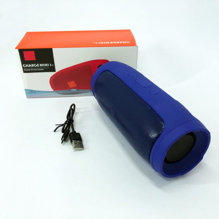 Колонка портативна акустична система Charge Mini E3 (аналог). Колір синій