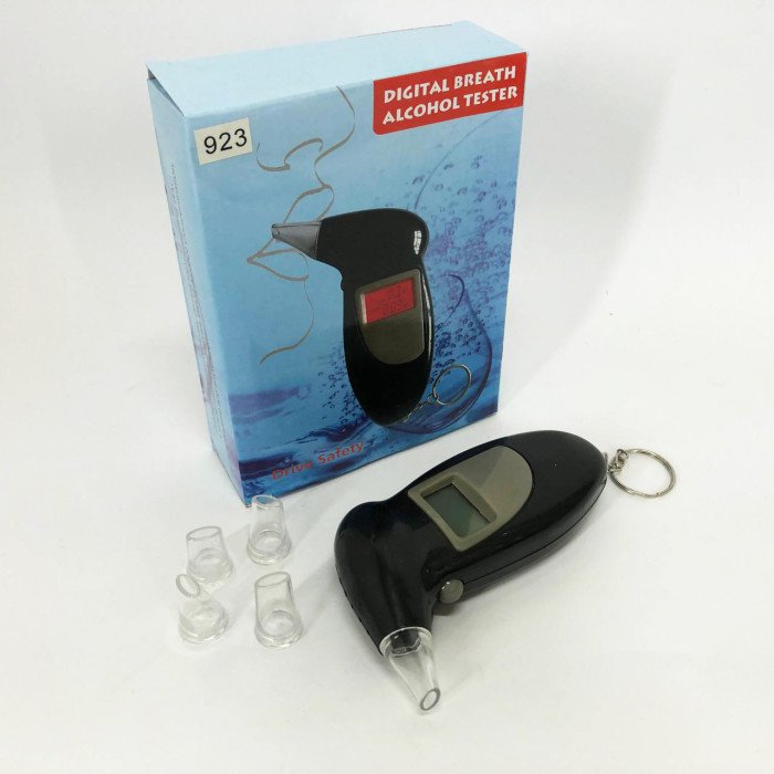 Алкотестер цифровий з мундштуками, Хороший алкотестер, Алкотестер алкоголю персональний, Цифровий драгер