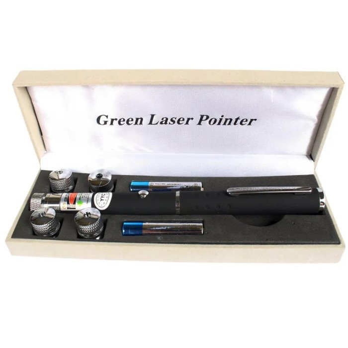 Лазерна указка Green Laser Pointer, лазери із зеленим променем лазера, лазерна указка для презентації