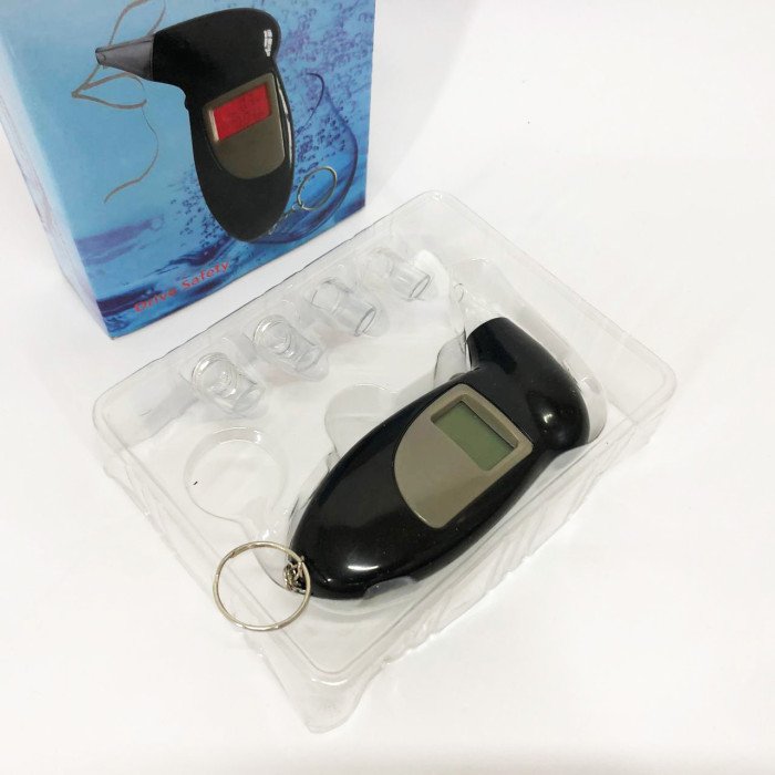 Алкотестер цифровий з мундштуками, Хороший алкотестер, Алкотестер алкоголю персональний, Цифровий драгер