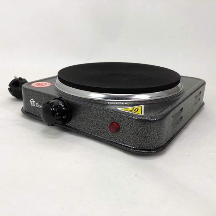 Електроплита DOMOTEC MS-5811 1500 Вт, переносна настільна електроплита, електроплита на 1 конфорку