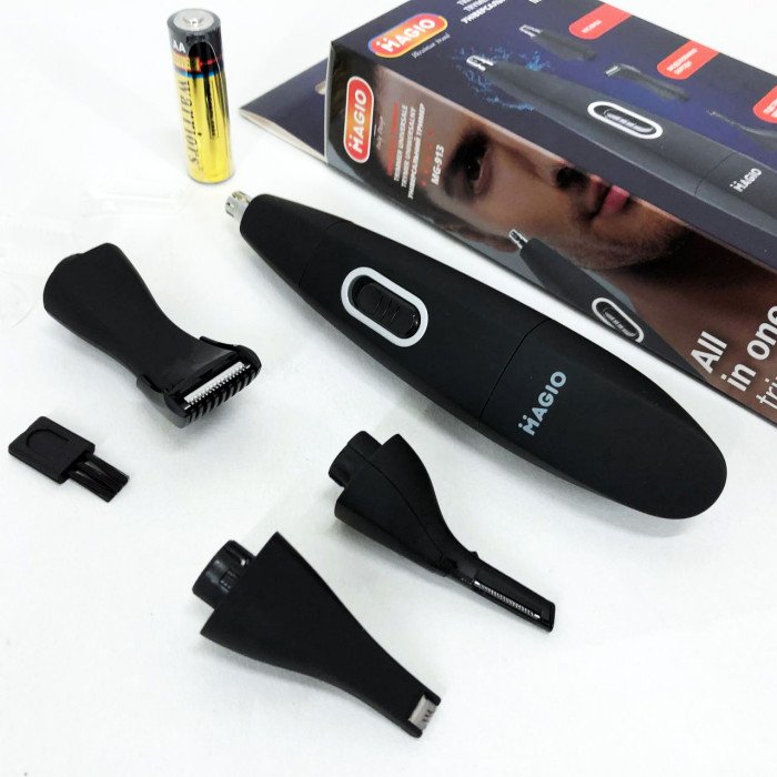 Тример MAGIO MG-913 Aqua 4в1, Тример бездротовий, Машинка чоловіча для гоління