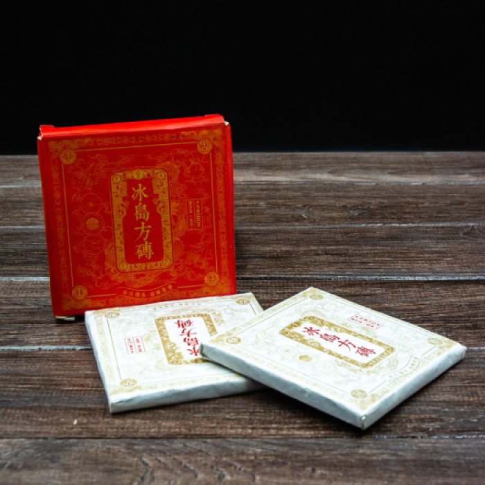 Шу пуер "Ісландська плитка" 100g