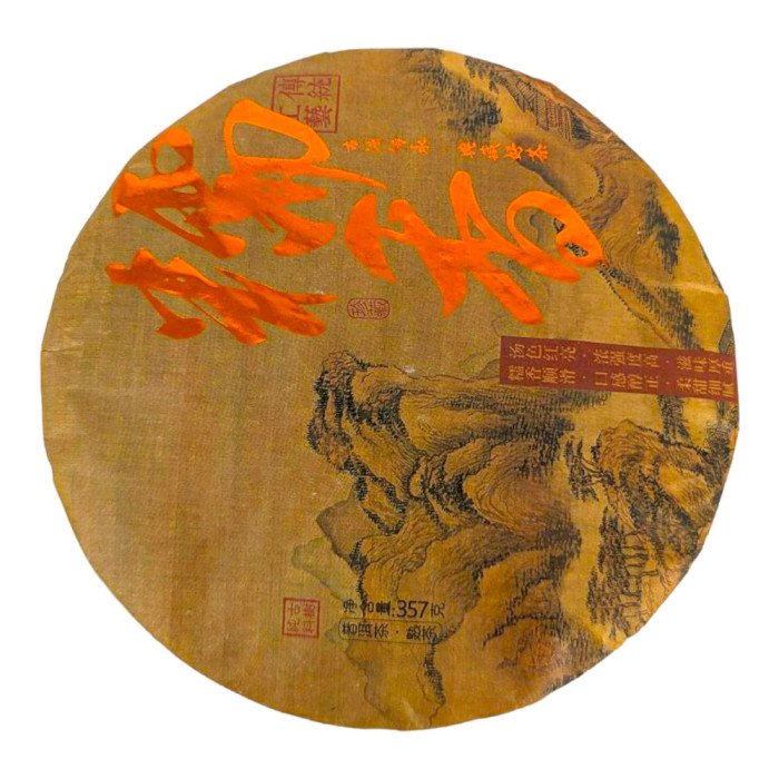 Шу пуер зі смаком клейкого рису 357 грам