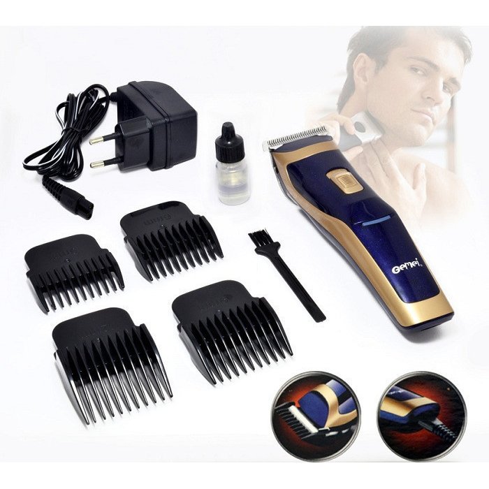 Машинка для стрижки Gemei GM-6005, Багатофункціональна акумуляторна машинка для стрижки