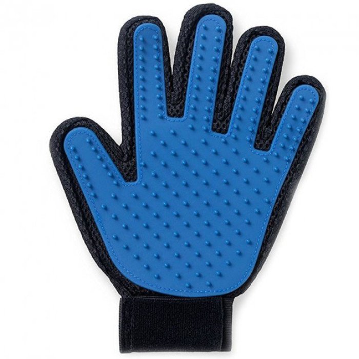 Комплект: Зубна щітка для собак ChewBrush + рукавички для чищення тварин Pet Gloves