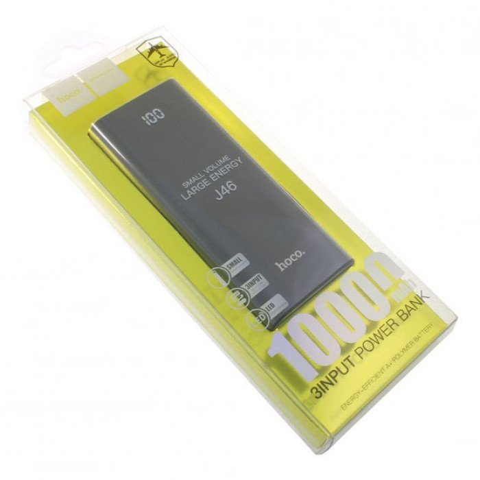 Мобільна зарядка павербанк Hoco Power Bank 10000mah J 46