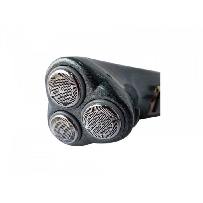 Електробритва з триммером GEMEI GM-7500, електробритва з насадками для бороди, триммер для бороди