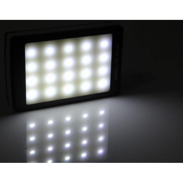 УМБ Power Bank Solar 40000 mAh мобільне зарядне із сонячною панеллю та лампою. Колір: чорний