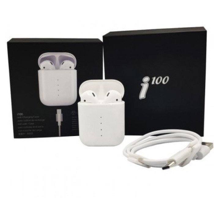 Бездротові Bluetooth навушники Sensor I100 TWS Stereo Pop-Up