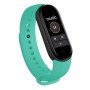 Фітнес браслет FitPro Smart Band M6 (смарт годинник, пульсоксиметр, пульс). Колір зелений