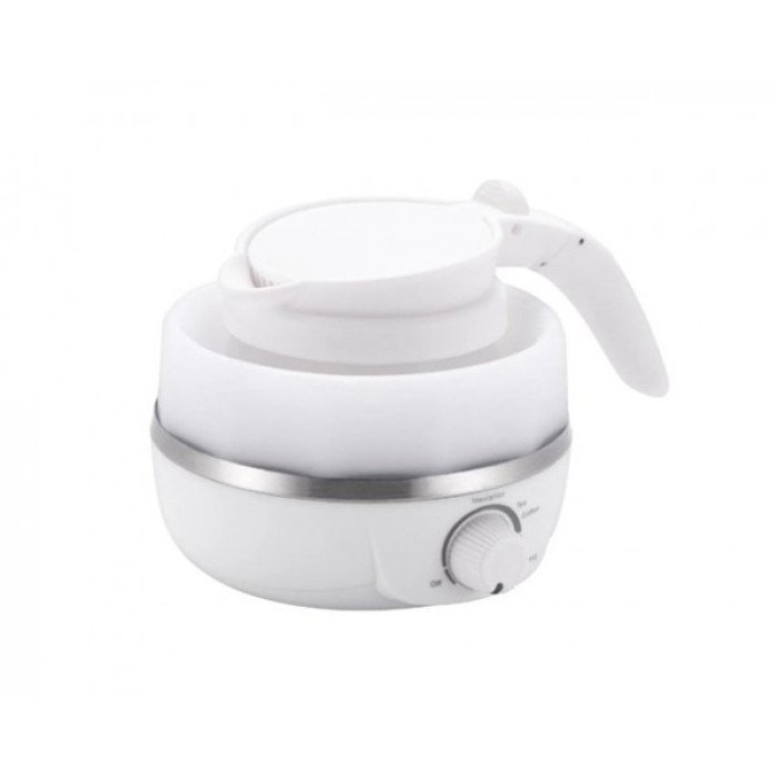 Електрочайник складаний Travel Folding 600 мл. Хороший електричний чайник. Колір: білий