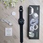 Розумний смарт годинник Smart Watch Z37 голосовий виклик, температура тіла, пульсометр, тонометр. Колір: чорний