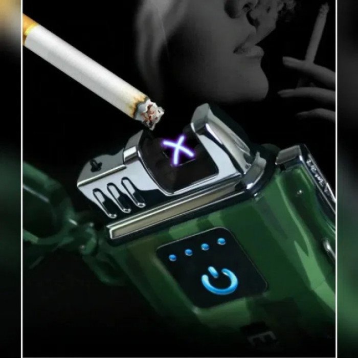 Запальничка імпульсна JL317 Explorer, Вітрозахисна запальничка, Запальничка юсб з гравіюванням