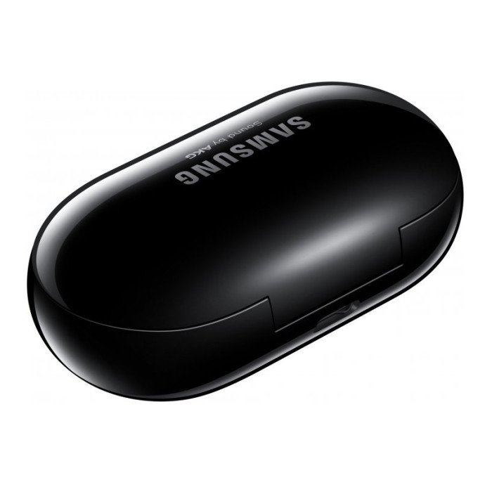 Бездротові навушники, блютуз навушники Samsung Buds+ з кейсом. Колір чорний